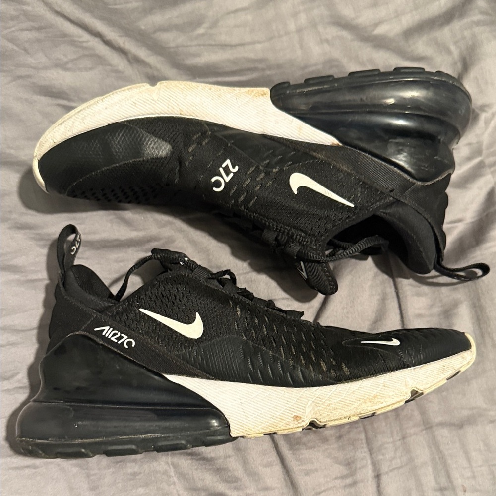 Nike Air Max 270 Black White Sneakers